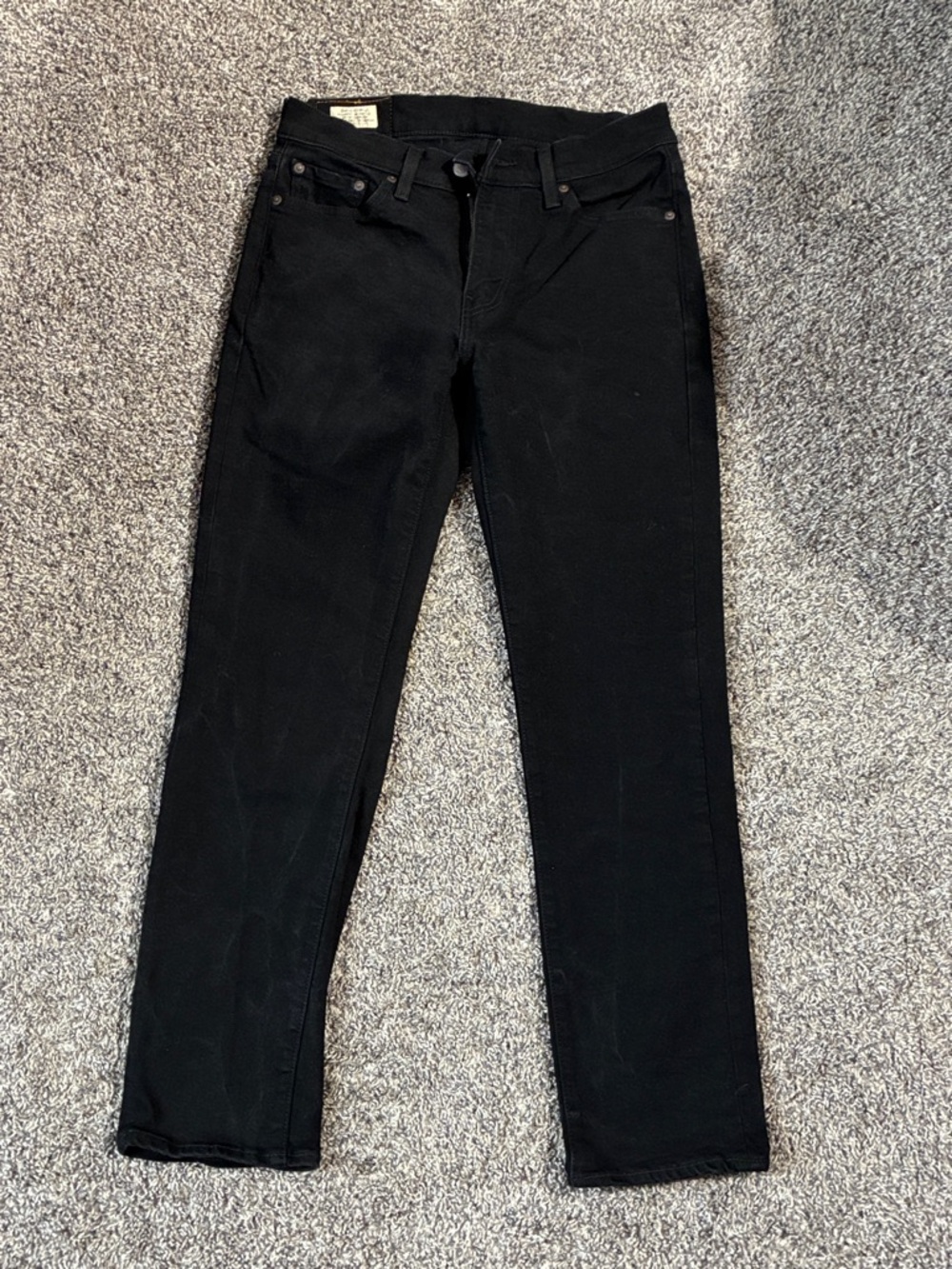Levi's 501 Black Relaxed Fit Men's Jeans
